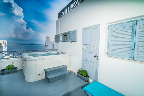 Kaleidoscope villas is a complex of three new villas (Studio, One Bedroom, Two B Oia, Greece Kaleidoscope Two Bedroom Cave House with Jacuzzi Cave vacation rental 16754654