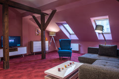 Welcome to my spacious and quiet attic flat located in a backstreet of the city  Prague, Czechia Spacious and Quiet Attic Flat - Central Location Entire rental unit vacation rental 21622375