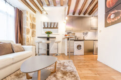 Your apartment, nicely decorated with a French touch & genuine material, is full Paris, France A charming 2-room apartment in the center of Paris Entire rental unit vacation rental 16013578