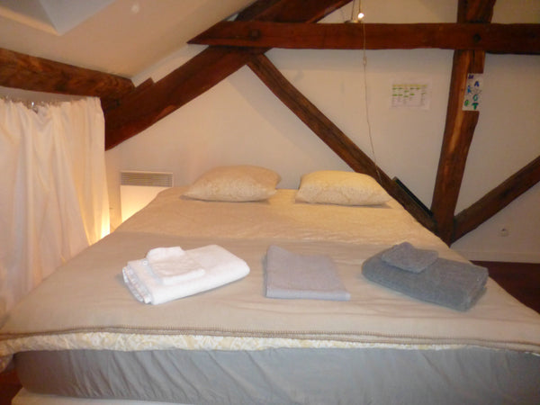 Chambre très romantique au premier étage d'un duplex. <br />Quartier très bien s Paris, France Grande chambre chez l'habitant en duplex. Private room in rental unit vacation rental 23290331
