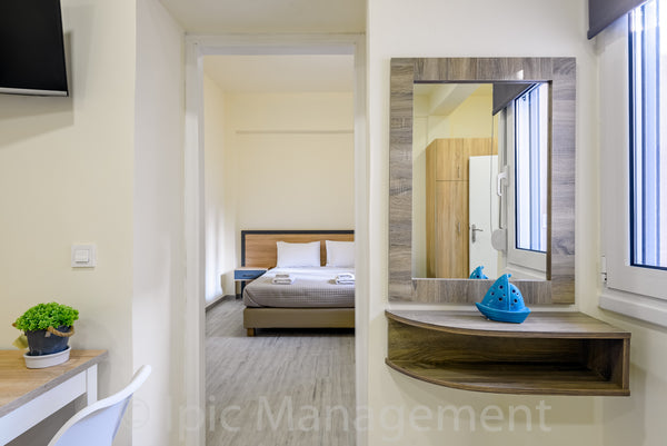 New built cozy apartment named 'Anna apartment' is ready for hospitality.<br />I Chania, Greece Beach in the city Anna's Apartment 'New Built' Entire rental unit vacation rental 50718509