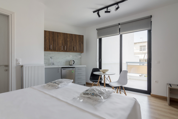 We know how important it is to feel comfortable & relaxed when you arrive back f Athens, Greece The Leochares Studios - Top floor with Balcony - Central - F3 Entire rental unit vacation rental 54116082