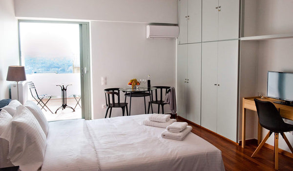 This delightful suite is situated on the 5th floor of a small apartment building North Athens, Greece Aliki's Suite with a view Private room in guest suite vacation rental 22275934