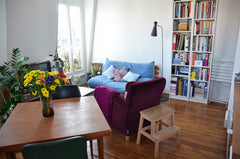 I live in a quiet and comfortable apartment. It is a lovely 38 square meter six- Paris, France 2 rooms for 2 near Montmartre Entire rental unit vacation rental 3072050