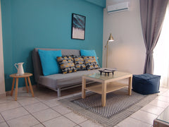 Charming, sunny, confortable, spacious, 2 Bedroom  flat in a quiet neighborhood. Greece A1.MyChaniaHome-Balconies-7' to beach+OldTown Entire rental unit vacation rental 19188812