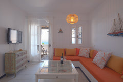 A beautiful full equipped 50 sqm seafront apartment at the first floor,with 2 Be Paros, Greece Seafront Apartment Maya Entire rental unit vacation rental 36139987