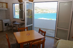 Comfortable apartment for 4 persons, with a panoramic view, to the sea and the m Heraklion, Greece Sea view and mountain view apartment for 4 people. Entire rental unit vacation rental 35863010