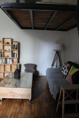 Studio de type industriel et entièrement refait à neuf situé dans le 20ème arron Paris, France Superbe studio - Gambetta Entire rental unit vacation rental 8562169
