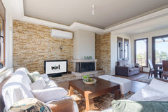 A spacious and elegant house with 3 big bedrooms a courtyard and nature and sea  Heraklion, Greece Spacious house in the countryside of Crete Entire villa vacation rental 578780493641130108