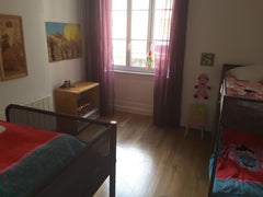 Dans notre appartement, où nous vivons, nous mettons 2 chambres à votre disposit Lyon, France Deux chambres pour famille Private room in rental unit vacation rental 22174134