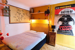 Colorful, 258 sq. ft. apartment, located on the 2nd floor, overlooking a very qu Paris, France Small, bohemian apartment in Montmartre. Entire rental unit vacation rental 11179290