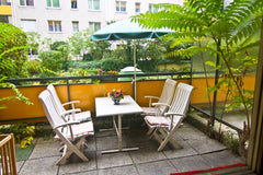 Our quiet terrace apartment with excellent location<br /><br />Highlights:<br /> Vienna, Austria Vienna terrace-apartment  on U1/Central Station Entire condo vacation rental 242141