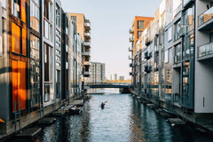 New and light family apartment in the canal district, close to the center of the Copenhagen, Denmark Family friendly Canal District apartment (rooftop) Entire rental unit vacation rental 33155475