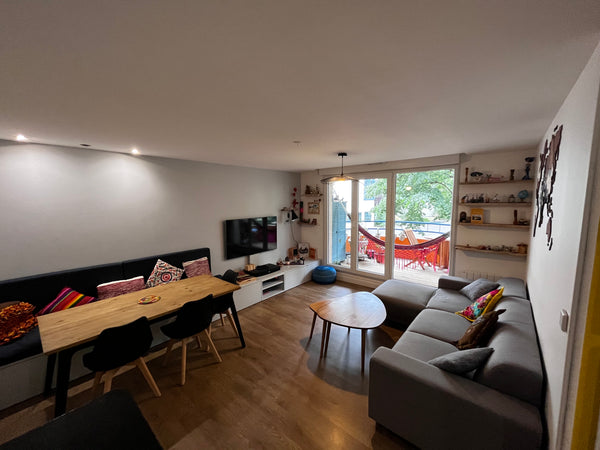 Superb flat with balcony, in the 7th district of Lyon. Sleeps 6. A washing machi Lyon, France Pleasant and spacious T3 - 7th - Lyon Entire rental unit vacation rental 627355801321217308