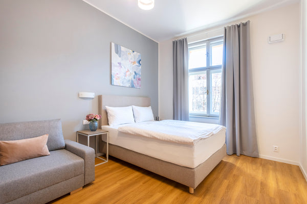 Spacious New apartment close to the central district. Could accommodate up to 4  Prague, Czechia Lovely New One Bedroom Apartment in a Great Area! Entire rental unit vacation rental 584359518463727324