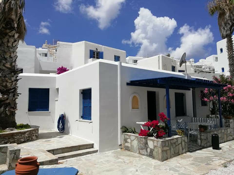 Appartamento con giardino a 30 mt dalla spiaggia di piperi e 100 mt dal centro d Piedmont, Italy Paros, Grecia, Naoussa appartamento con giardino Entire rental unit vacation rental 43882704