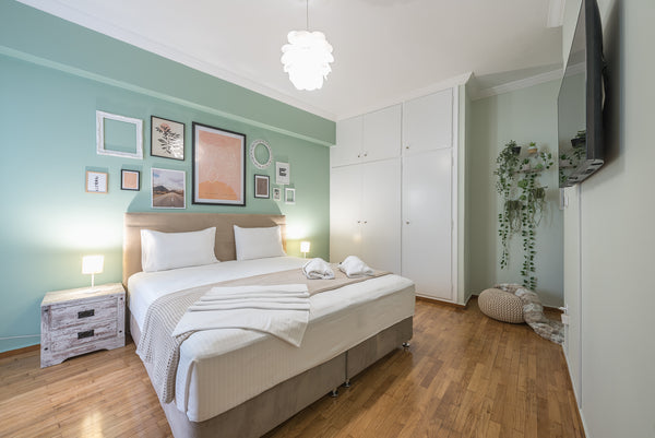 Our beautiful apartment with a modern apartment is ideal for touring Athens and  Athens, Greece Boutique Acropolis Apartment by Cloudkeys Entire rental unit vacation rental 29303204