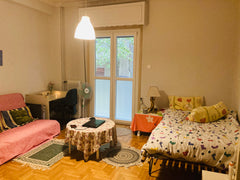My apartment is next to public transport.The metro is 7 min walk and there are s Greece Vintage Apartment near city center Entire rental unit vacation rental 17695435
