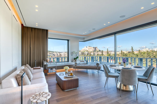 Set in the heart of Athens city center, The One Acropolis boasts 9 luxury suites GB The One Acropolis | King Suite with balcony Entire serviced apartment vacation rental 45429735