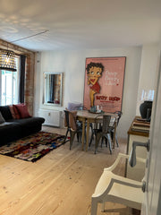 Hyggelig lejlighed, beliggende i et roligt område, men meget tæt på de berømte s Copenhagen, Denmark Skøn og charmerende lejlighed i København Entire condo vacation rental 656503493564715655