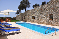 private house in pitsidia in the way to comos beach near to matala, with big gar Matala, Greece Villa Leonidas, heated pool near to matala Castle vacation rental 6060105