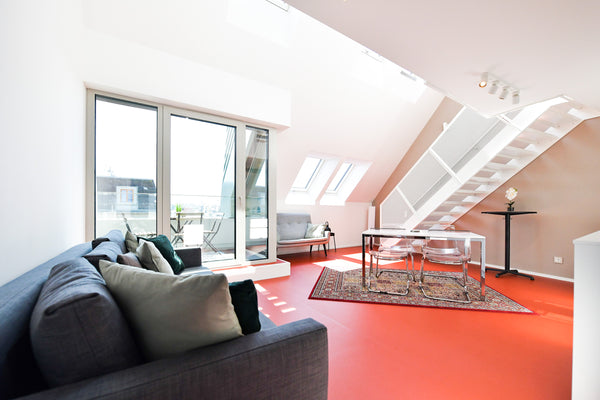 This is a stunning brand-new duplex apartment close to city center (5 mins with  Vienna, Austria JULIUS 27 duplex apartment 5 mins to center Entire rental unit vacation rental 35867864