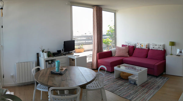 Bordeaux, France Canapé lit confortable dans jolie salon lumineux. Shared room in condo vacation rental 39335515