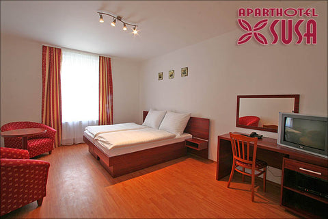 Aparthotel Susa is tranquilly and conveniently located in Královské Vinohrady, m Prague, Czechia Aparthotel Susa-double 4 apt. Entire serviced apartment vacation rental 53212782