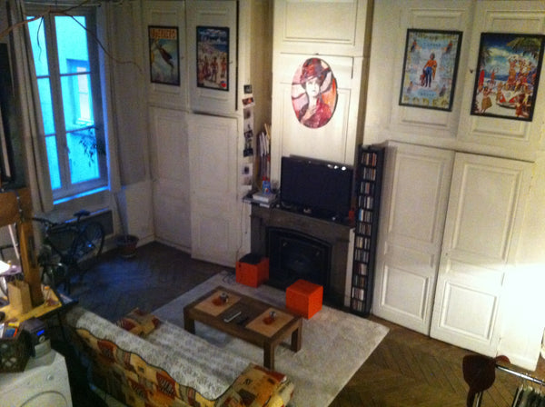 Appartement de 69m² avec mezzanine et poutres apparentes, SDB, WC séparé, un vra Lyon, France Appartement 