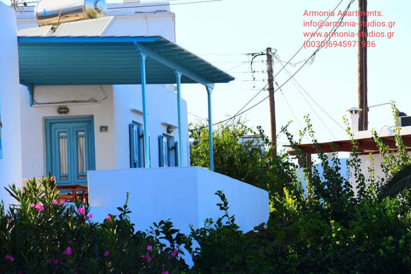 Minimal, modern decorated. The apartment has a bedroom, a Kitchen and a bathroom Greece See View Apartment 25 sq.m. in Apollonia Sifnou Entire rental unit vacation rental 27544199