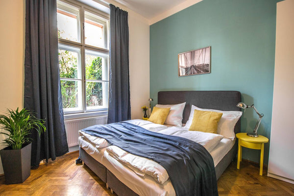 All our apartments are cleaned by professionals following the 5-step enhanced cl Prague, Czechia 3BDR Center Ruterra Apt with Garden View Entire rental unit vacation rental 21292408