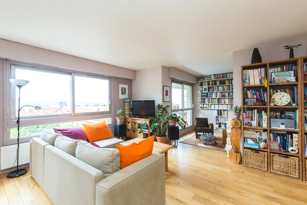 Large 800 sq. ft apartment near the Bercy expo area: 1 bedroom, large living roo Paris, France Apartment with superb view of Paris Entire rental unit vacation rental 1160791