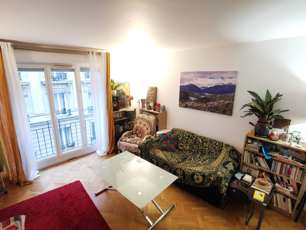 Hi all,<br />I'm renting a room in my appartment which includes a futon bed (2 p Paris, France Spacious parisian appartment Entire rental unit vacation rental 3724424