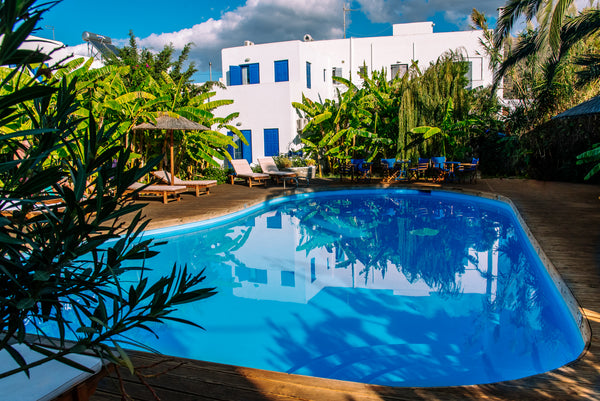 Exactly what you dream of, when you think of a Greek island, in the heart of Par Paros, Greece Casa di Roma Quadrable Pool View Private room in bed and breakfast vacation rental 13870615