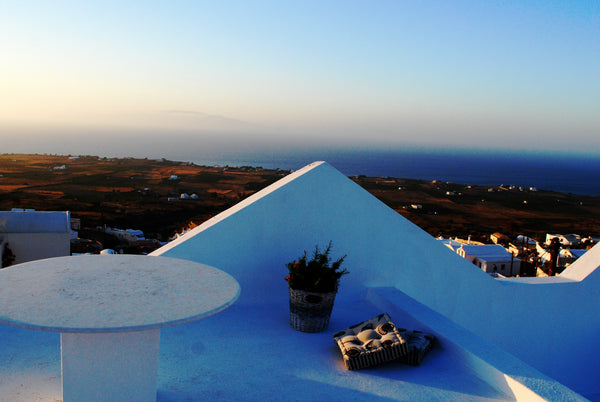 My place consists of 2 modernized traditional cave houses (old wineries) and 1 t Athens, Greece Family/Big Groups Complex of 3 Houses-Sunset Views Cycladic home vacation rental 13850520