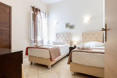 Private room in guest house in the old town, 40m. from seafront and central beac  Twin Room at Lomvardou Hostel Private room in hostel vacation rental 12330088
