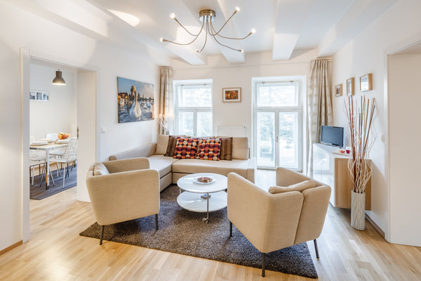 Our fabulous quiet and spacious 75 sqm apartment is in old newly reconstructed b Prague, Czechia ❤️ Cozy, Spacious, Quiet, Great Central Location Entire rental unit vacation rental 4628314