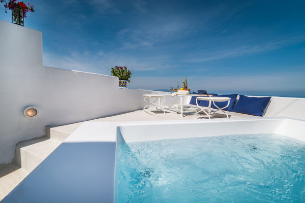 This small and well hidden diamond is the ideal spot for a romantic and complete Athens, Greece Fava Eco Suites - Petit Suite with Outdoor Private Jetted Tub Private room in rental unit vacation rental 27895738