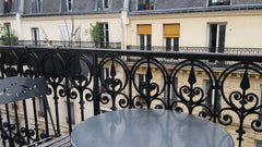 Mon logement est proche des Buttes Chaumont (métro Belleville). 5ème étage sans  Paris, France Charmant appartement de 47m2 au coeur de Paris Entire rental unit vacation rental 15225302