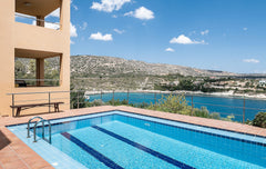 Superb location right on the sea, 200m to sandy beach, Spa and fitness room, tab Chania, Greece Chloe Seafront Villa Entire villa vacation rental 15696101