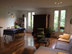 Joli 3 pièces de 75 m² récemment rénové au 3e étage d’un immeuble ancien de 1898 Paris, France Appt 75m² 3p Canal Buttes Chaumont Entire rental unit vacation rental 3780598