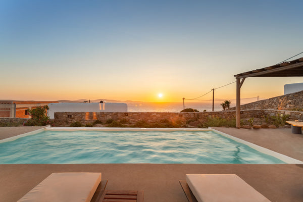 Villas Nikoi are stunning two floor villas poised on hillside overlooking the en Mikonos, Greece Nikoi Villas, Aleomandra, Mykonos Entire villa vacation rental 32424145