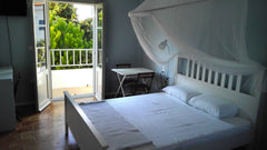 Room with privet entrance, has one double bed, toilet, kitchenette, small balcon  Korthi Garden Room2 20m from the sea Entire condo vacation rental 35526806