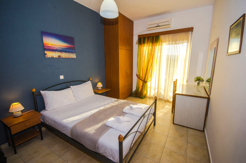 A double room with balcony, private kitchen and bathroom with shower.<br /><br / Chania, Greece Village Drapanias Entire rental unit vacation rental 9141521