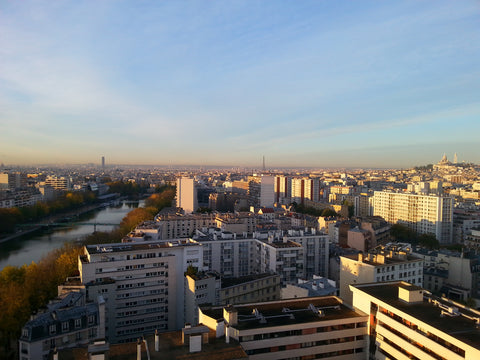 Astonishing view on Canal de l'Ourcq, light and plants - 3 rooms for 5 to 7 peop Paris, France Unique view over Paris, 84 m2 Entire rental unit vacation rental 3493973