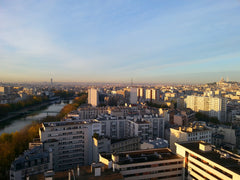 Astonishing view on Canal de l'Ourcq, light and plants - 3 rooms for 5 to 7 peop Paris, France Unique view over Paris, 84 m2 Entire rental unit vacation rental 3493973