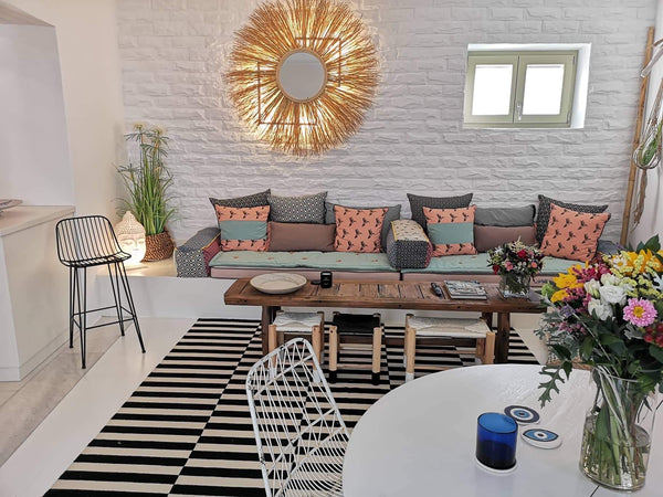 Enjoy a stylish experience at this centrally-located place, only 2' walk to the  Paros, Greece Lovely 2-bedroom condo in the heart of Naousa Town Entire condo vacation rental 659918099388491865