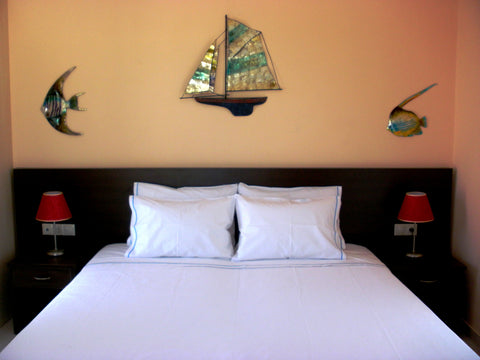 Blue Harmony’s Superior Studio with sea view, located 120 meters away from the f Pireas, Greece Blue Harmony’s Superior Δωμάτιο θέα θάλασσα, 25τμ Private room in bed and breakfast vacation rental 44604233