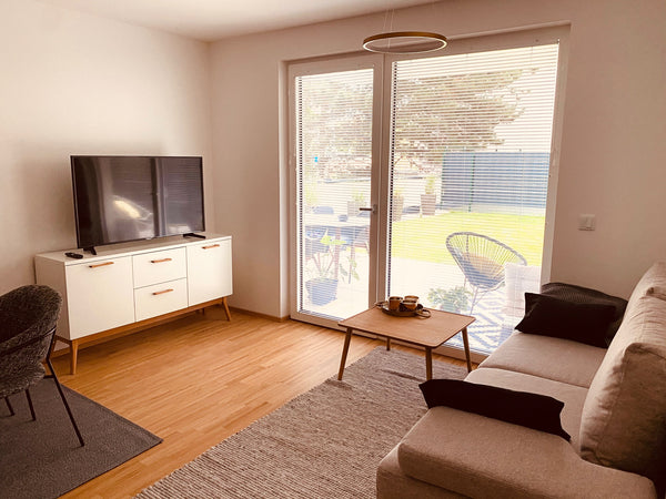 Marco's Apartment has accommodations satellite flat-screen TV, a fully equipped  Vienna, Austria New Apartment with terrace and garden 1st floor Entire rental unit vacation rental 44533084