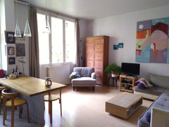 Appartement prévu pour 4 personnes, dont un couple. (1 lit double + 2 lits simpl Paris, France 3 bedrooms 80 m2 central Paris near Parc Expo Entire rental unit vacation rental 15863441